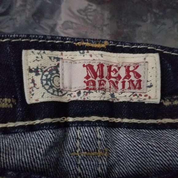 MEK DENIM | Antwerp boot cut stud distressed jeans - Picture 6 of 10
